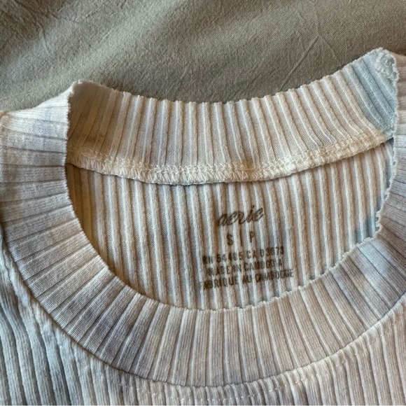 AE aerie high neck cloud crop tank top - Picture 3 of 4